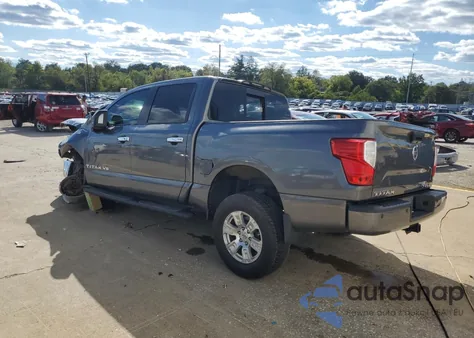 2019 Nissan Titan Sv из США, поврежденный, VIN 1N6AA1E5XKN504277